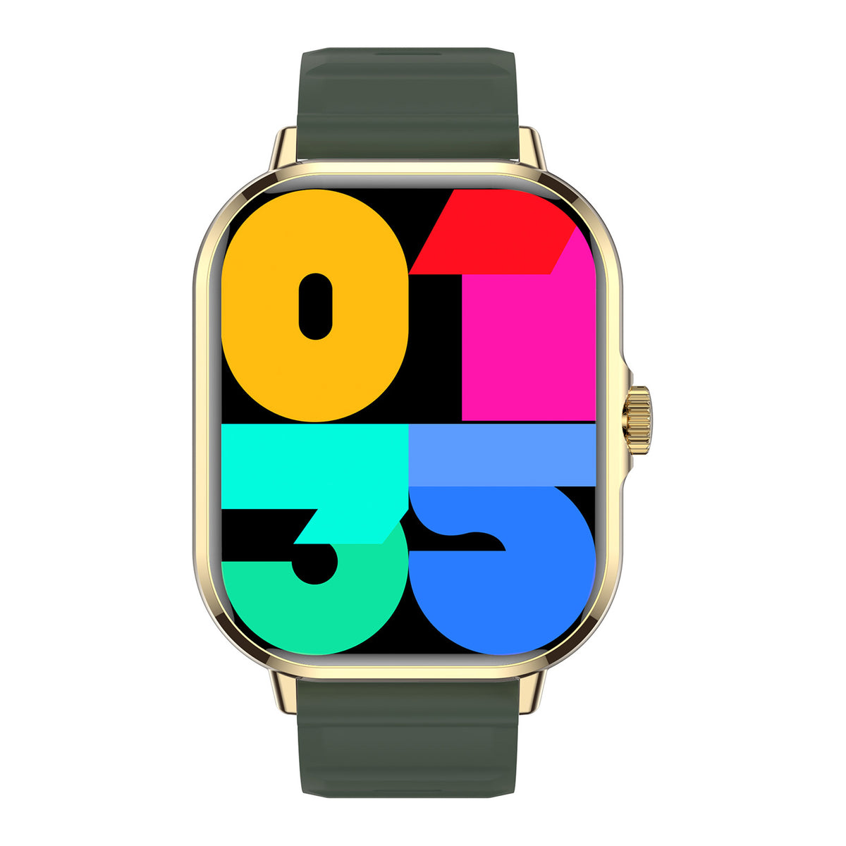 Smartwatch Nu Nordic Sport Travel con Correa de Silicon Color Verde