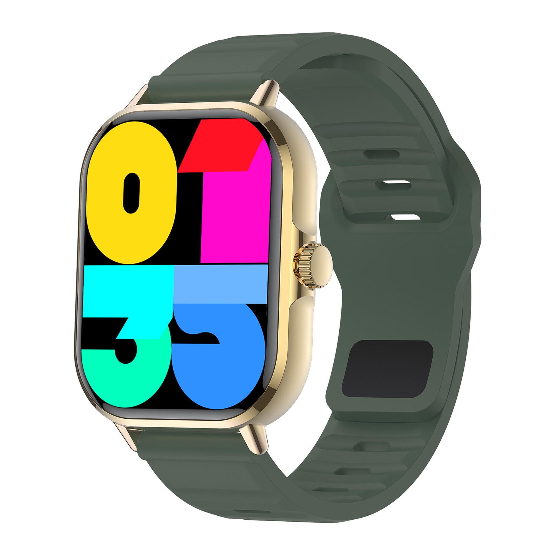 Smartwatch Nu Nordic Sport Travel con Correa de Silicon Color Verde