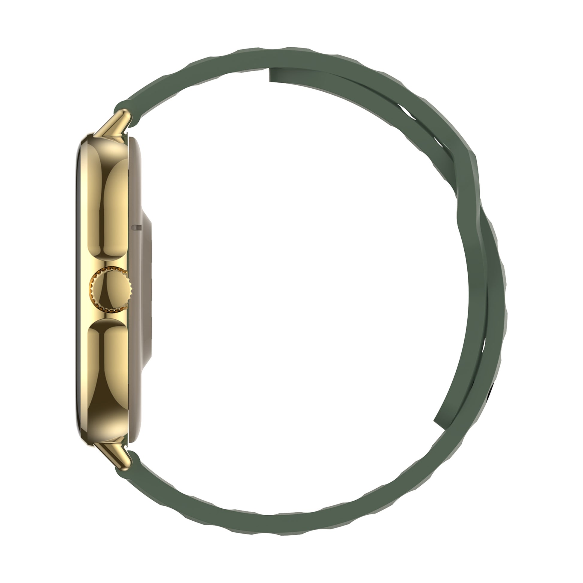 Smartwatch Nu Nordic Sport Travel con Correa de Silicon Color Verde