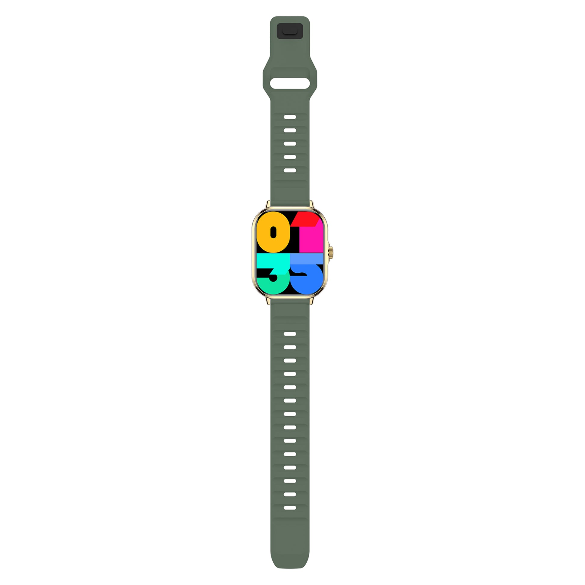 Smartwatch Nu Nordic Sport Travel con Correa de Silicon Color Verde
