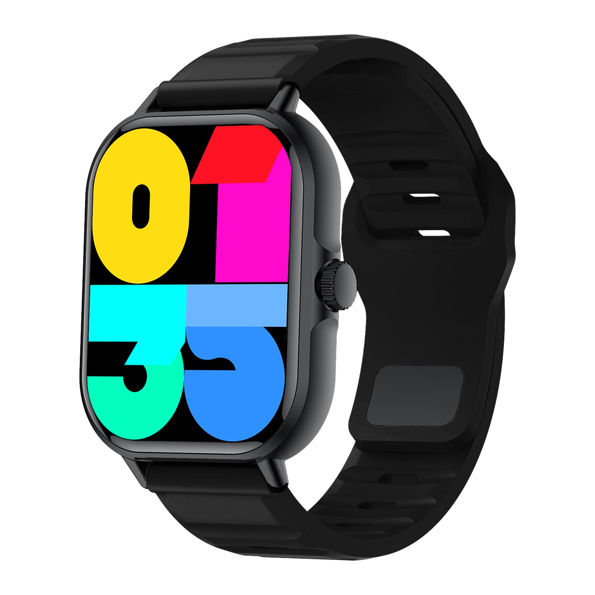 Smartwatch Nu Nordic Sport Travel con Correa de Silicon Negro