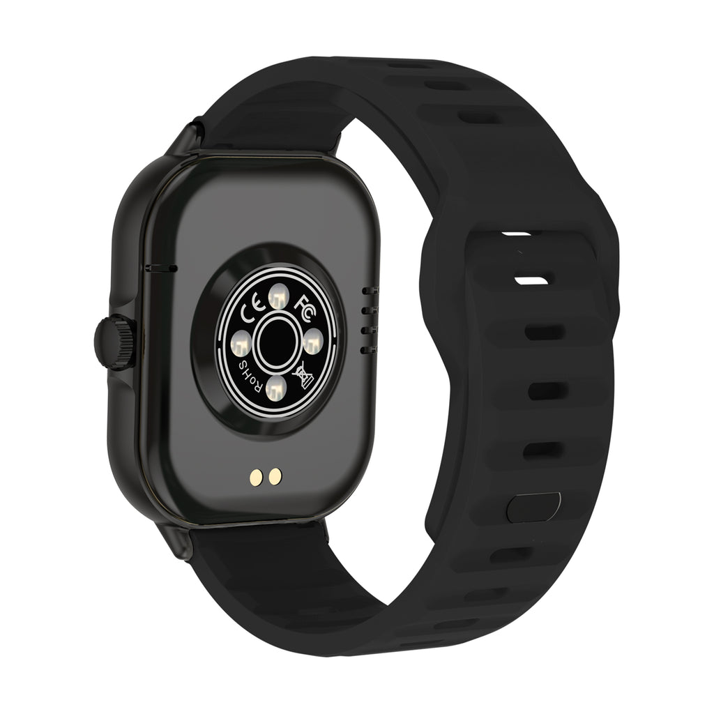 Smartwatch Nu Nordic Sport Travel con Correa de Silicon Negro
