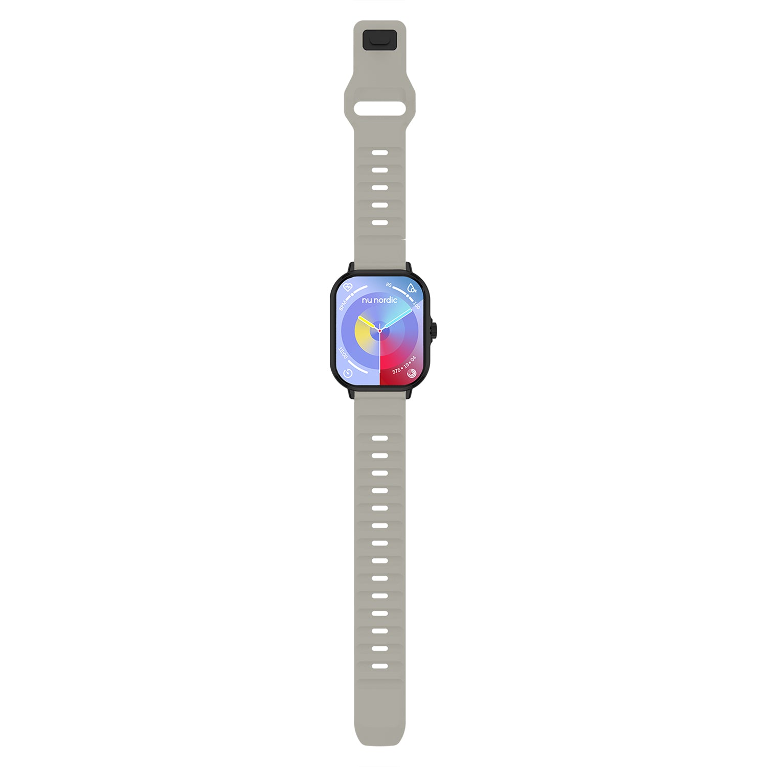 Smartwatch Nu Nordic Sport Travel con Correa de Silicon Blanco