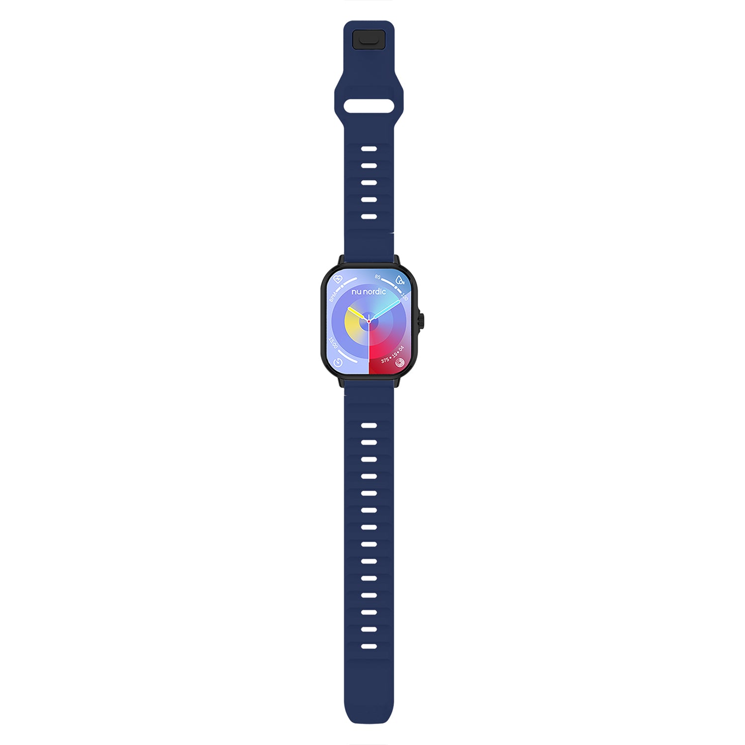 Smartwatch Nu Nordic Sport Travel con Correa de Silicon Azul