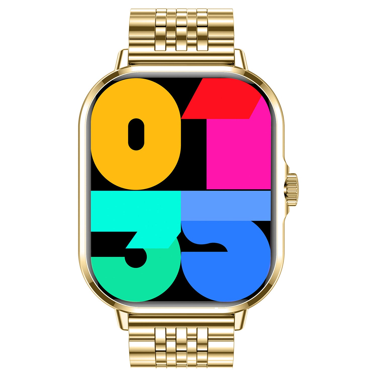 Smartwatch Nu Nordic Sport Travel Correa Tipo Jubilee de Acero Inoxidable Dorado