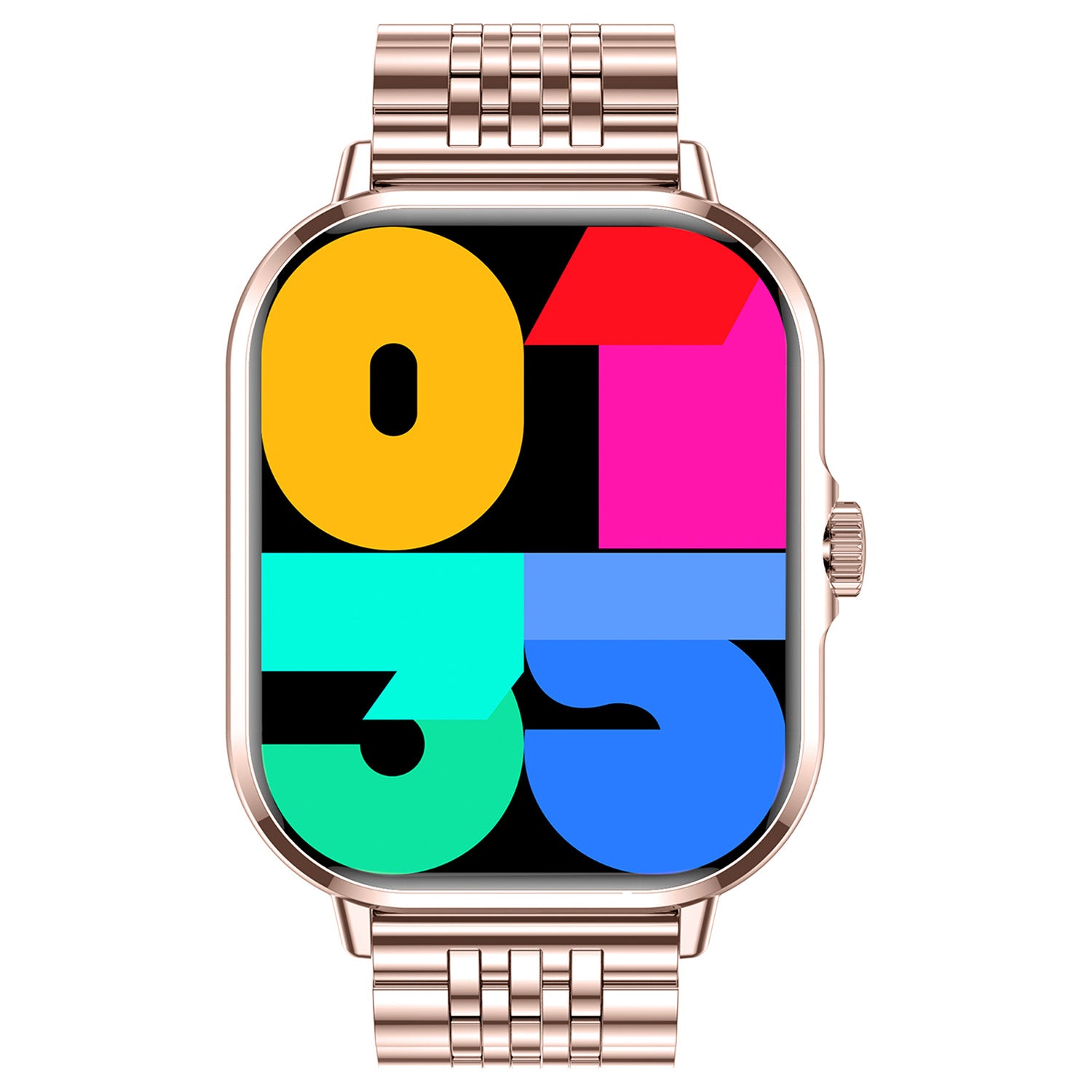 Smartwatch Nu Nordic Sport Travel Correa Tipo Jubilee de Acero Inoxidable Oro Rosa