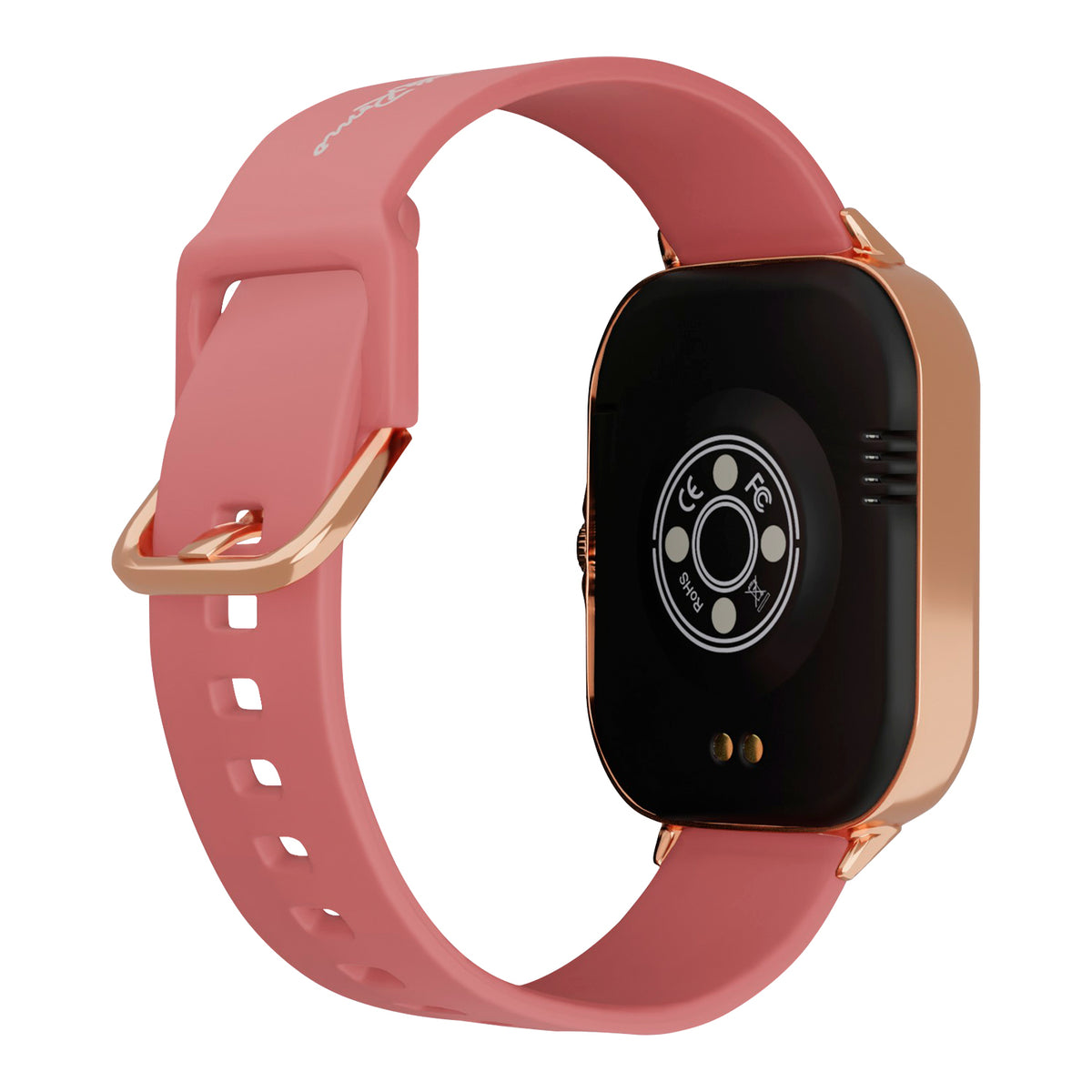 Smartwatch Nu Nordic + Chisko Romo con Correa de Silicón Blanca + Correa de regalo