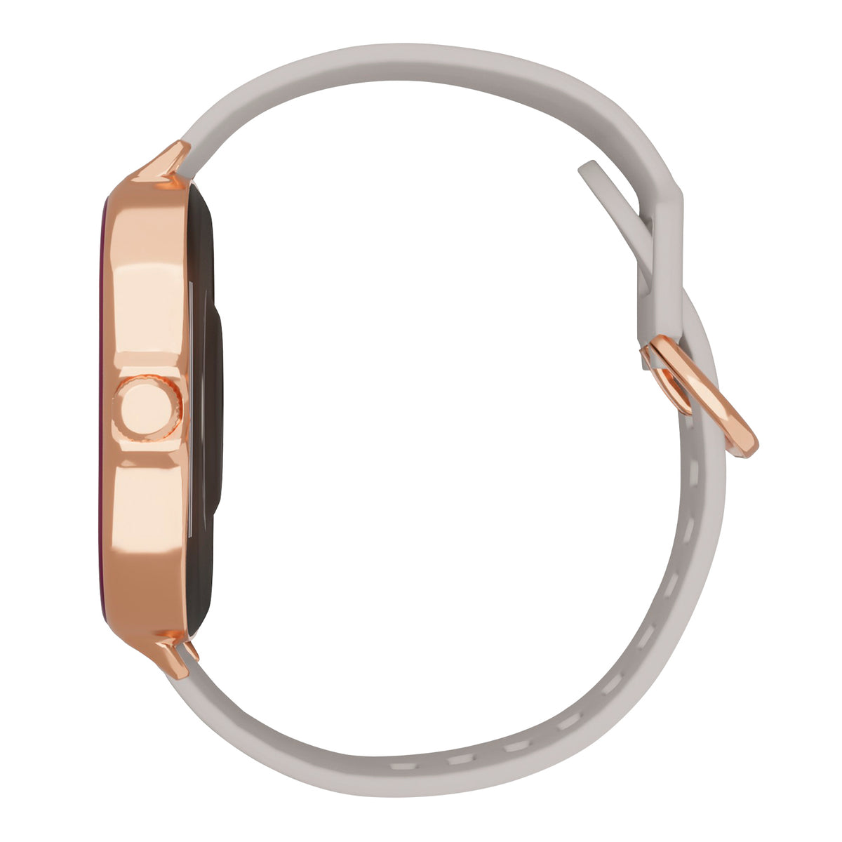 Smartwatch Nu Nordic + Chisko Romo con Correa de Silicón Blanca + Correa de regalo