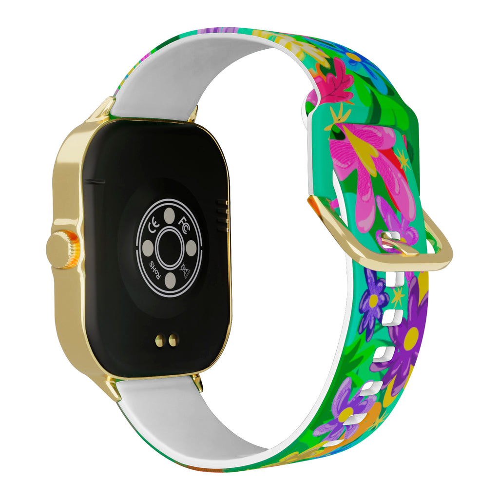 Smartwatch Nu Nordic + Letizilla con Correa de Silicón