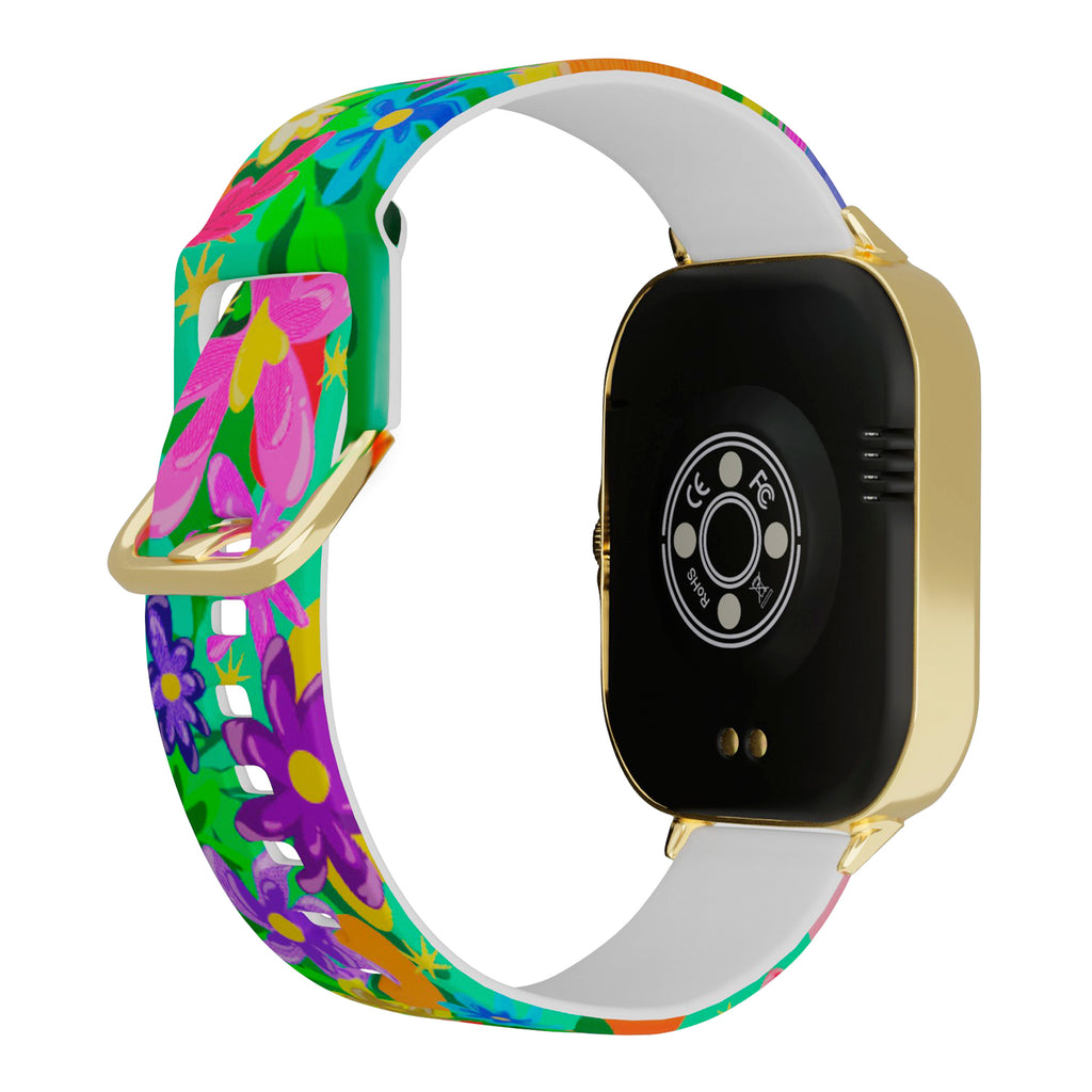 Smartwatch Nu Nordic + Letizilla con Correa de Silicón