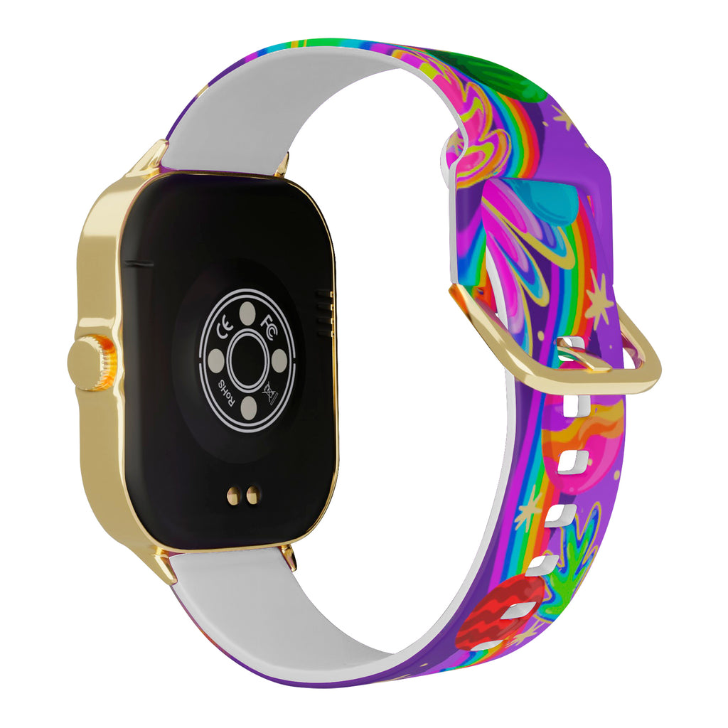 Smartwatch Nu Nordic + Letizilla con Correa de Silicón