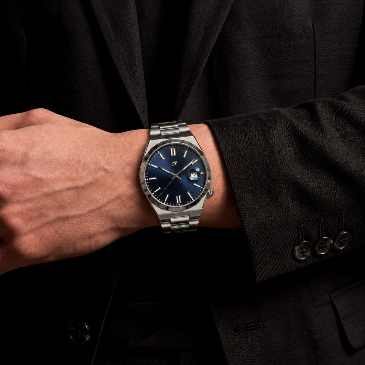 Reloj Nu Nordic Análogo con Fechador | Extensible de Acero Inoxidable