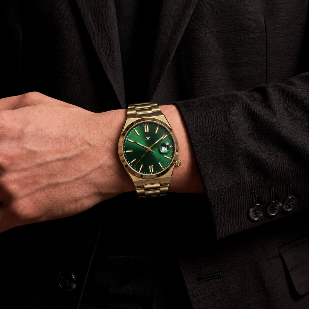 Reloj Nu Nordic Análogo con Fechador | Extensible de Acero Inoxidable