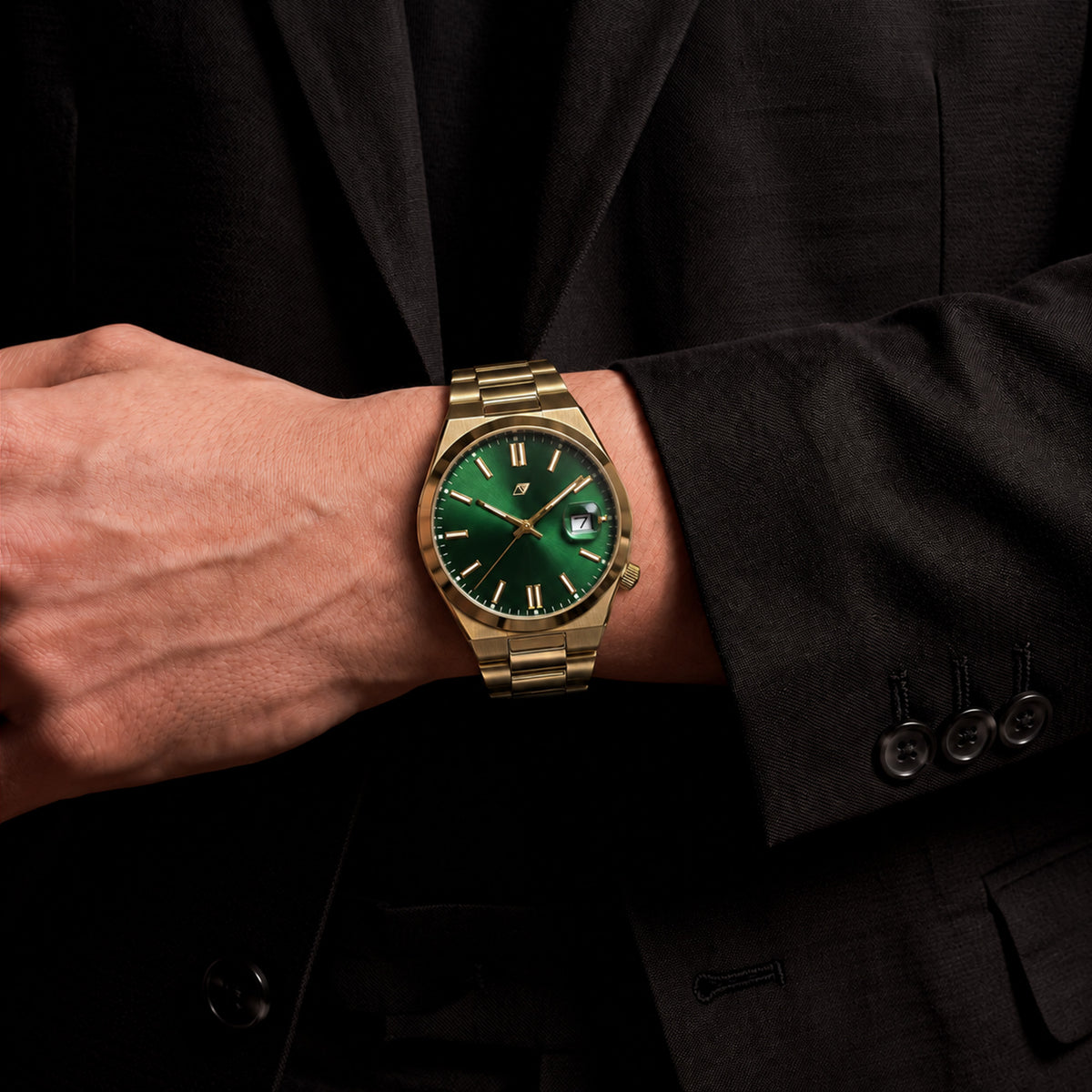 Reloj Nu Nordic Análogo con Fechador | Extensible de Acero Inoxidable
