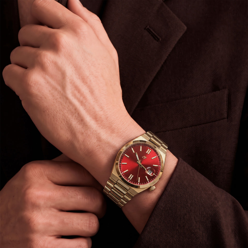Reloj Nu Nordic Análogo con Fechador | Extensible de Acero Inoxidable