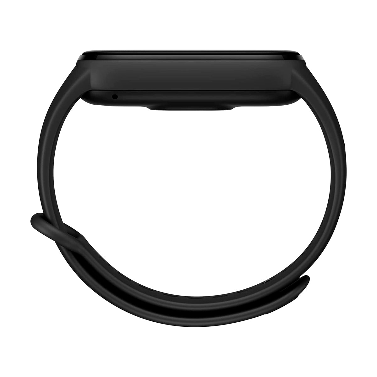 Reloj Smartband Nu Nordic Correa Caucho y Caja Ovalada Negro