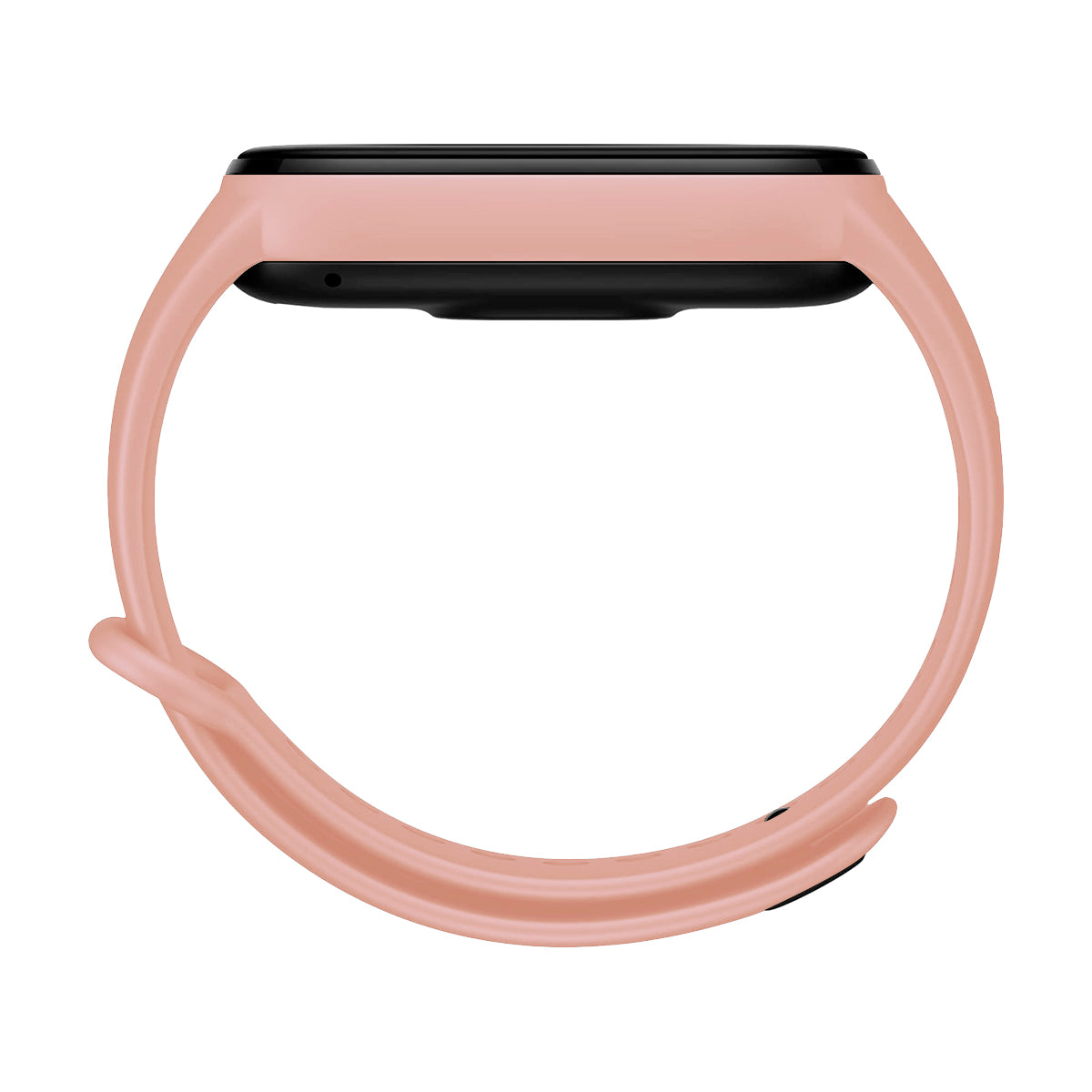 Reloj Smartband Nu Nordic Correa Caucho y Caja Ovalada Rosa