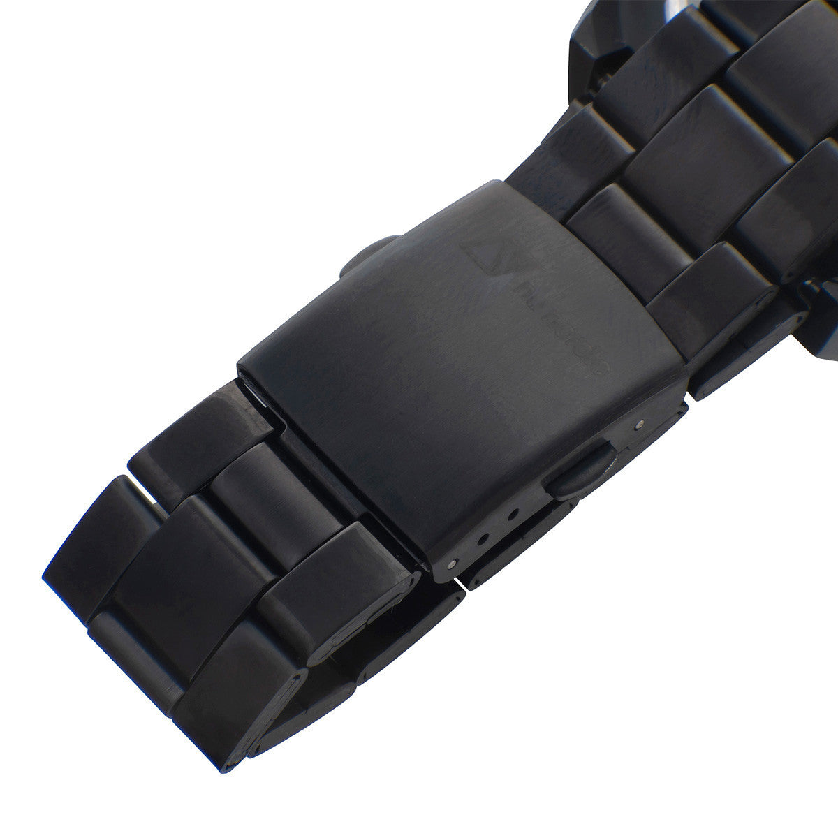 Reloj Digital Nu Nordic Extensible de Acero Inoxidable con Broche
