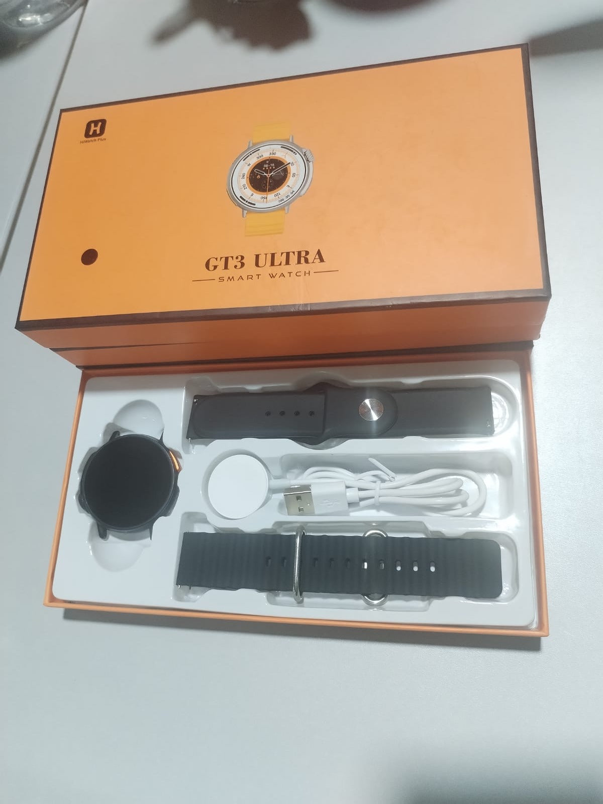 Reloj Smartwatch GT3 Ultra Caucho Multifunciones