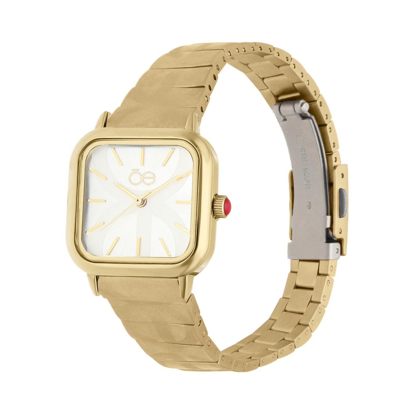 Reloj Analogo Cloe Piel Oro