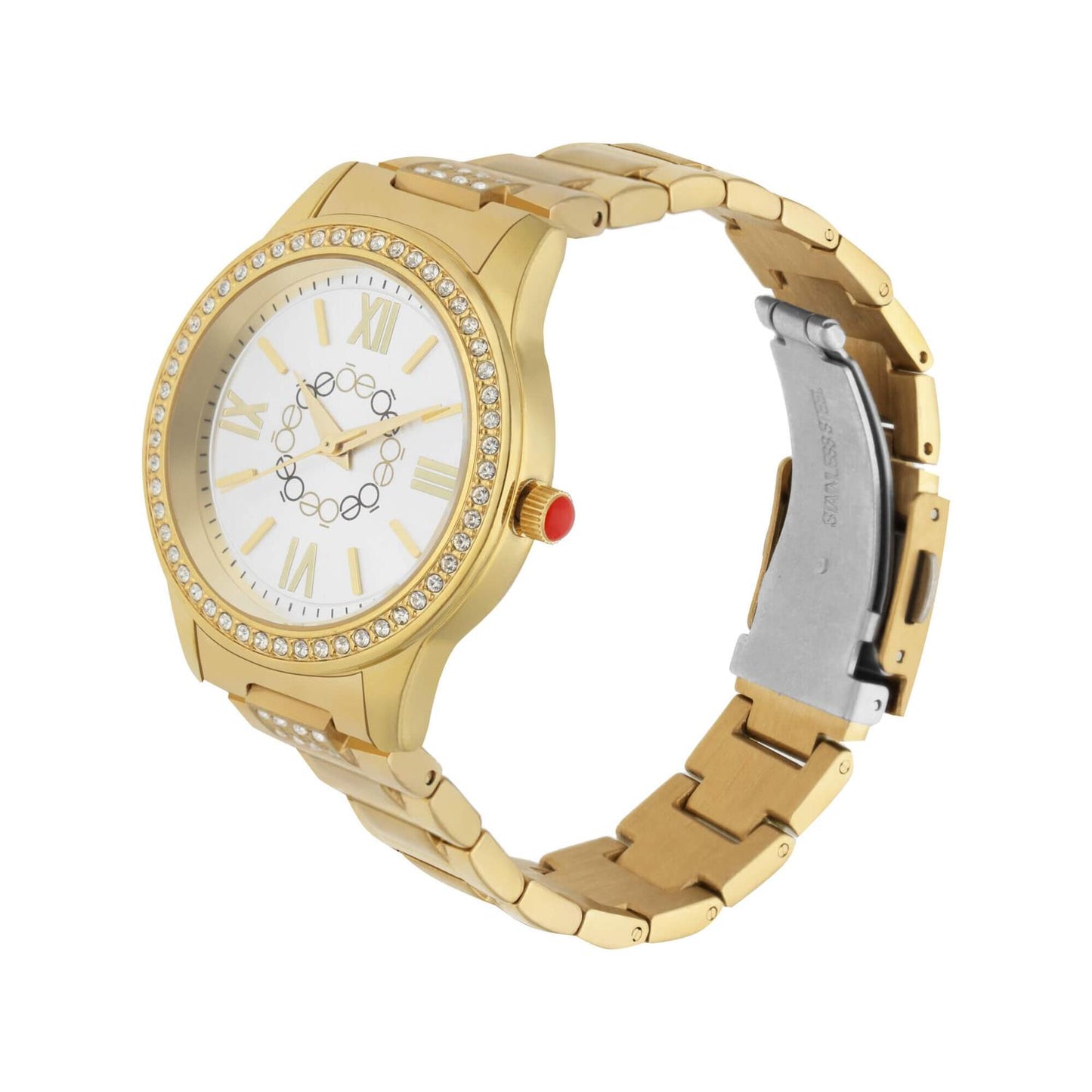 Reloj Análogo Cloe Kora Acero Inoxidable Mujer Dorado