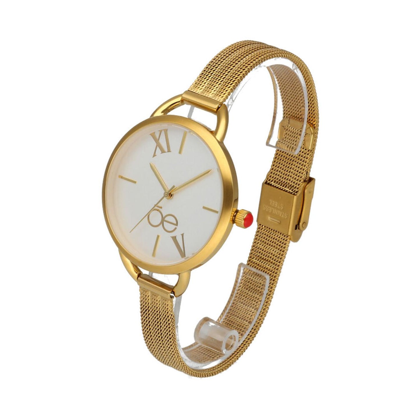 Reloj Cloe Quartz Silvergold Index Gold