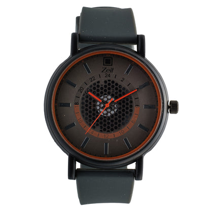 Reloj Análogo Zeit Caballero Casual Correa De Silicón Textura