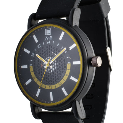 Reloj Análogo Zeit Caballero Casual Correa De Silicón Textura