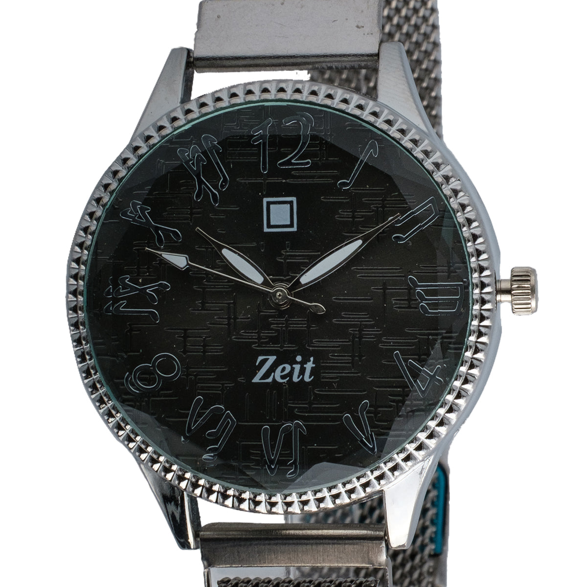 Reloj Análogo Zeit Dama Casual correa De Mesh Bisel Textura